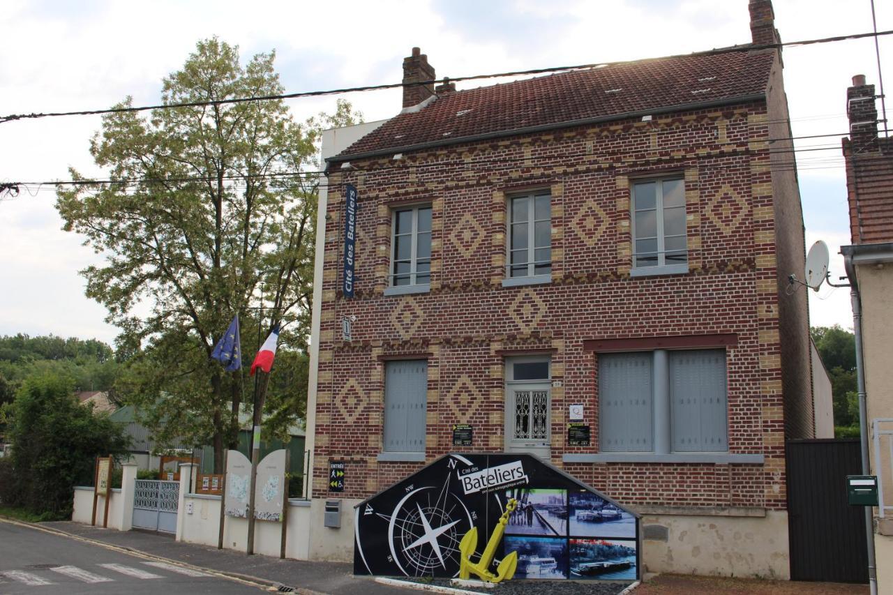مبيت وإفطار Thourotte Bateau Entre Lille Et Paris المظهر الخارجي الصورة